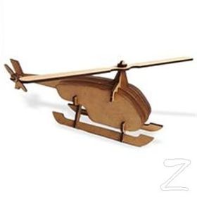 Ahşap Helikopter Maket