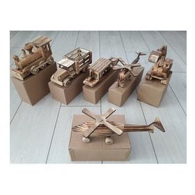 Ahşap Helikopter Maket