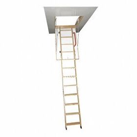 Ahşap Katlanır 60x120 cm Çatı Merdiveni