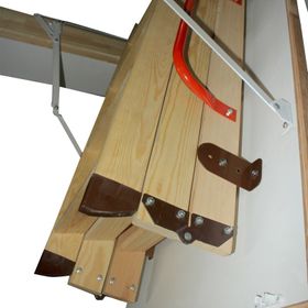 Ahşap Katlanır 60x120 cm Çatı Merdiveni
