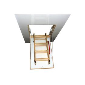 Ahşap Katlanır 60x120 cm Çatı Merdiveni