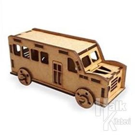 Ahşap Otobüs Maket