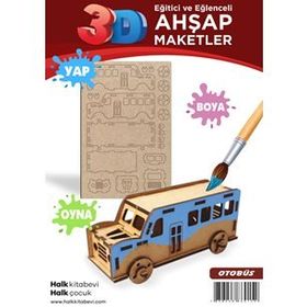Ahşap Otobüs Maket