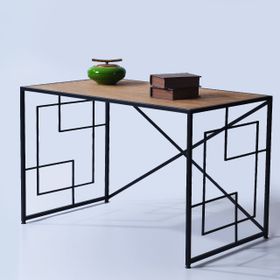 Ahşap Sokağı Vital Metal Ayak Ahşap Çalışma Masası