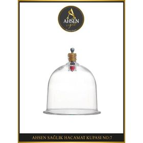 Ahsen Şeffaf 7 Numara 50 Adet Hacamat Kupası