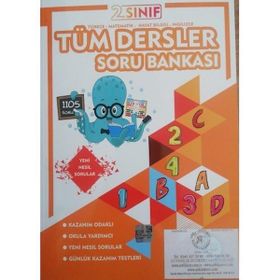 Ahtapot Yayınları - 2. Sınıf Tüm Dersler Soru Bankası