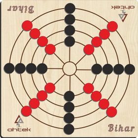 Ahtek ETİC042 Ahşap Bihar Akıl Zeka ve Strateji Oyunu