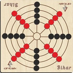 Ahtek ETİC042 Ahşap Bihar Akıl Zeka ve Strateji Oyunu
