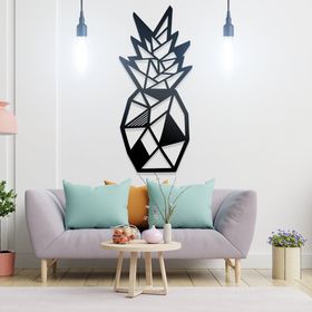 Ahwall Ananas Figürlü Dekoratif Ahşap Tablo