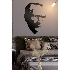 Ahwall Atatürk Figürlü Dekoratif Ahşap Tablo