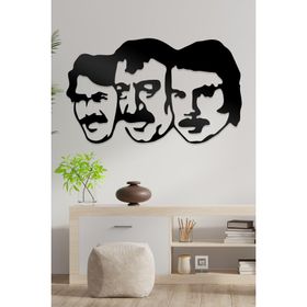 Ahwall Orhan, Müslüm, Ferdi Dekoratif Ahşap Tablo