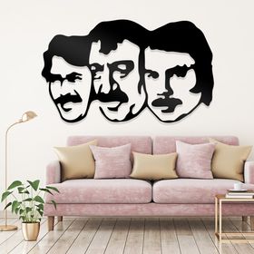 Ahwall Orhan, Müslüm, Ferdi Dekoratif Ahşap Tablo