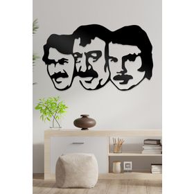 Ahwall Orhan, Müslüm, Ferdi Dekoratif Ahşap Tablo