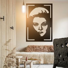 Ahwall Zeki Müren Figürlü Dekoratif Ahşap Tablo