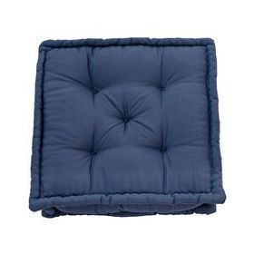 Aida Concept 60x60 cm Puf Indigo Fransız Yer Minderi