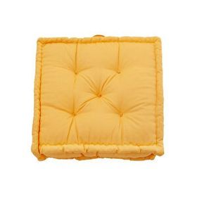Aida Concept 60x60 cm Puf Sarı Fransız Yer Minderi
