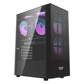 Aigo A290 USB 3.0 3x12 cm Fan Temperli Cam Siyah ATX Kasa