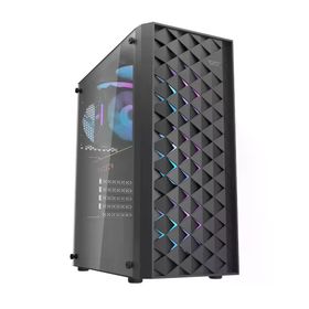 Aigo DK351 USB 3.0 3x12 cm Fan Temperli Cam Siyah E-ATX Kasa