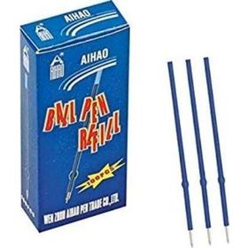 Aihao B107-20 1 Paket 100 Adet Mavi Tükenmez Kalem Yedeği