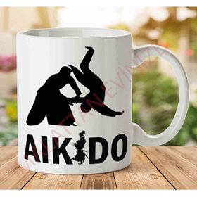 Aikido Dövüş Baskılı Kupa