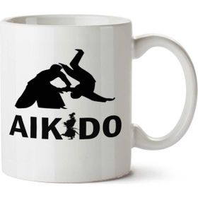 Aikido Dövüş Baskılı Kupa