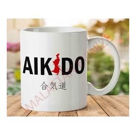 Aikido Yazılı Baskılı Kupa