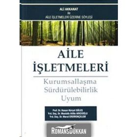 AILE İŞLETMELERI- KURUMSALLAŞMA SÜRDÜRÜLEBILIRLIK UYUM - HASAN KÜRŞAT GÜLEŞ;MUSTAFA ATILLA ARICIOĞLU;MERAL ERDIRENÇELEBI