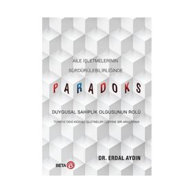 Aile İşletmelerinin Sürdürülebilirliğinde Paradoks - Erdal Aydın