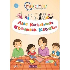 Aile Katılımlı Etkinlik Kitabı - Mavi Çember 48 Ay ve Üzeri - Fatma İşler