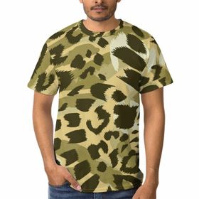 AILLOSA A-112 3D Baskılı Desenli Kısa Kollu Erkek T-shirt