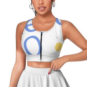 AILLOSA Activewear 3D Baskılı Desen TH-104 Askılı Kadın Atlet
