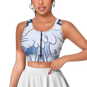 AILLOSA Activewear 3D Baskılı Desen TH-106 Askılı Kadın Atlet