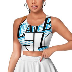 AILLOSA Activewear 3D Baskılı Desen TH-138 Askılı Kadın Atlet