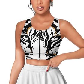 AILLOSA Activewear 3D Baskılı Desen TH-142 Askılı Kadın Atlet