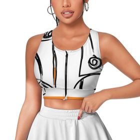 AILLOSA Activewear 3D Baskılı Desen TH-148 Askılı Kadın Atlet