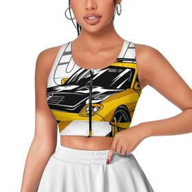 AILLOSA Activewear 3D Baskılı Desen TH-173 Askılı Kadın Atlet