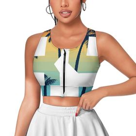 AILLOSA Activewear 3D Baskılı Desen TH-175 Askılı Kadın Atlet