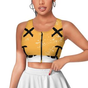 AILLOSA Activewear 3D Baskılı Desen TH-177 Askılı Kadın Atlet