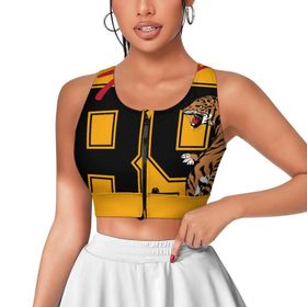 AILLOSA Activewear 3D Baskılı Desen TH-181 Askılı Kadın Atlet