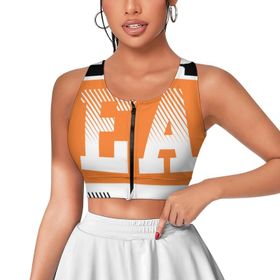 AILLOSA Activewear 3D Baskılı Desen TH-189 Askılı Kadın Atlet