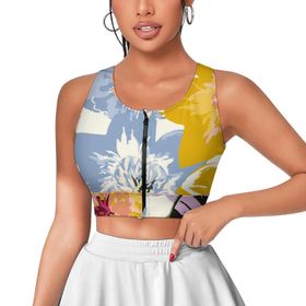 AILLOSA Activewear 3D Baskılı Desen TH-391 Kadın Atlet