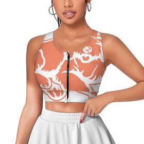 AILLOSA Activewear 3D Baskılı Desen TH-424 Askılı Kadın Atlet