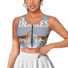 AILLOSA Activewear 3D Baskılı Desen TH-455 Askılı Kadın Atlet