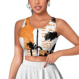AILLOSA Activewear 3D Baskılı Desen TH-481 Askılı Kadın Atlet