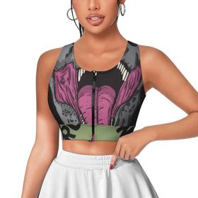 AILLOSA Activewear 3D Baskılı Desen TH-491 Askılı Kadın Atlet