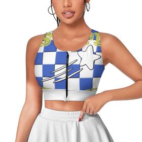 AILLOSA Activewear 3D Baskılı Desen TH-78 Askılı Kadın Atlet