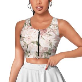 AILLOSA Activewear 3D Baskılı Desen YH-121 Askılı Kadın Atlet