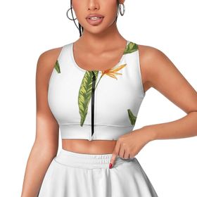 AILLOSA Activewear 3D Baskılı Desen YH-199 Askılı Kadın Atlet