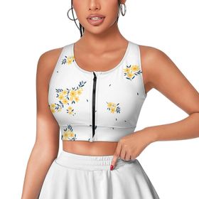 AILLOSA Activewear 3D Baskılı Desen YH-210 Askılı Kadın Atlet