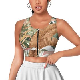 AILLOSA Activewear 3D Baskılı Desen YH-221 Askılı Kadın Atlet